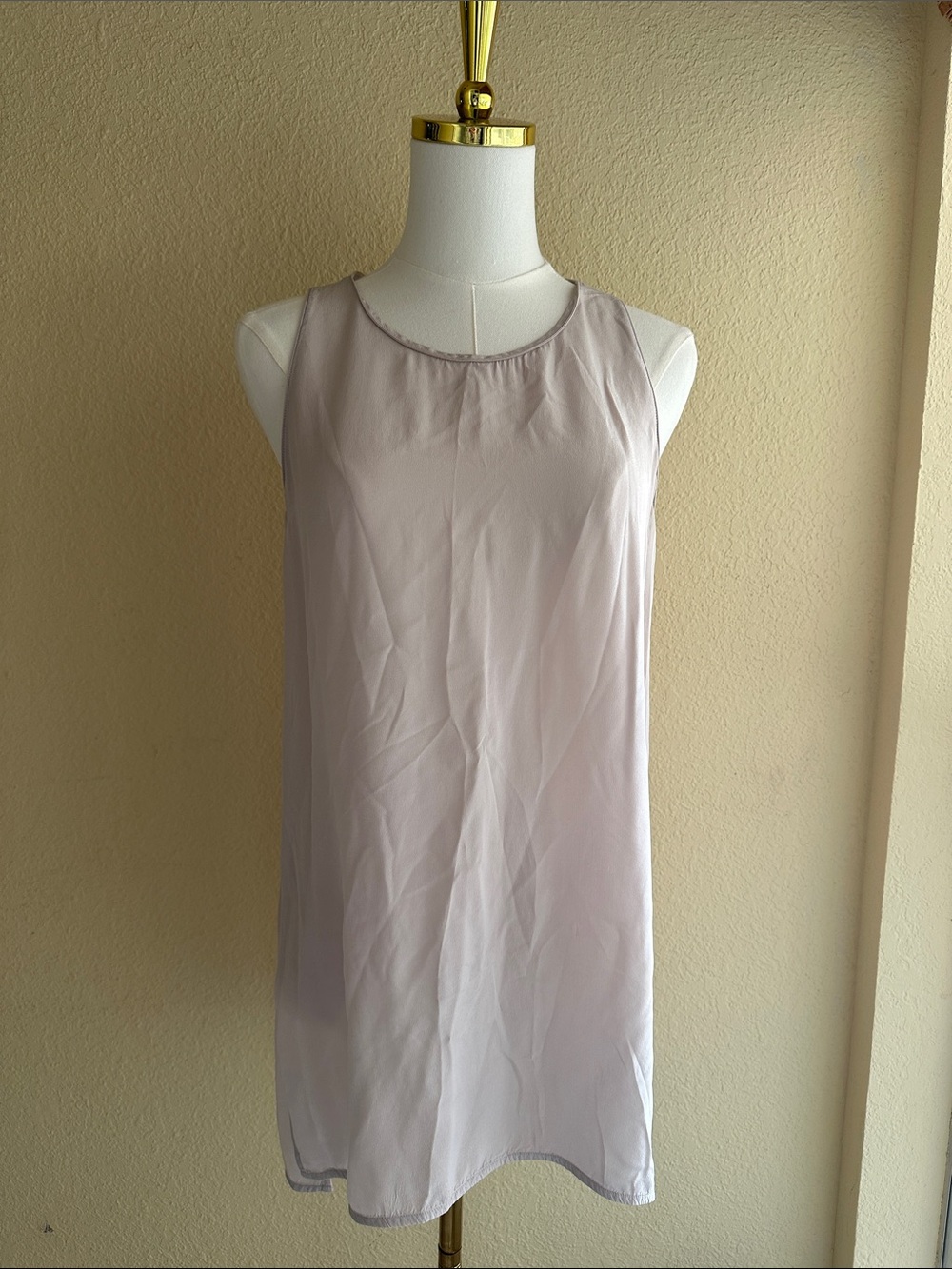 Athleta Silk Sleeveless Tunic Top